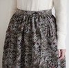 Outil2色花纹绑带半裙 商品缩略图5