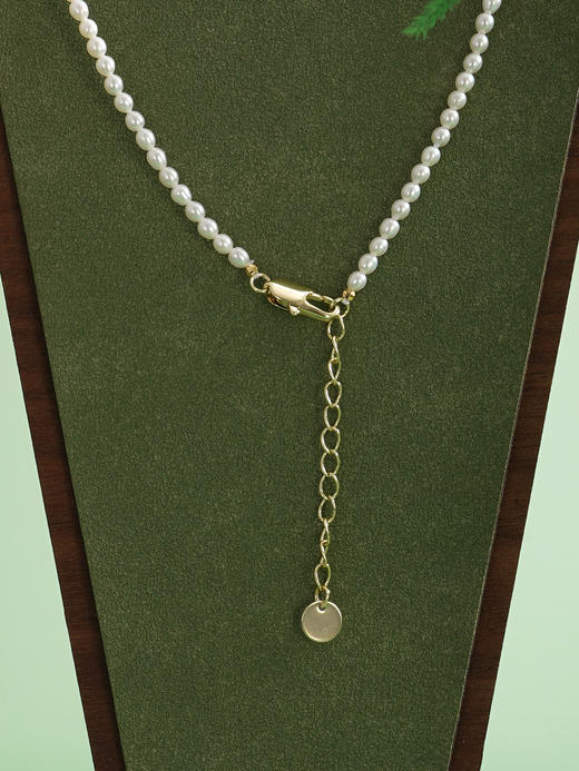 子佩集【花香蝶舞】珍珠项链【XXXL015】3mm珠蝴蝶镀金2512 商品图4