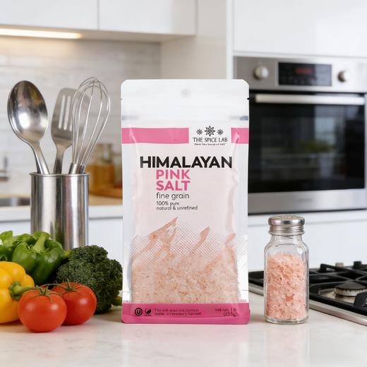 The Spice Lab, 喜马拉雅粉红盐，细粒 453g 商品图1