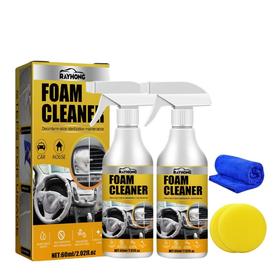 【2瓶】多功能泡沫清洁喷雾 强力去污 清洁汽车内饰、家具用品