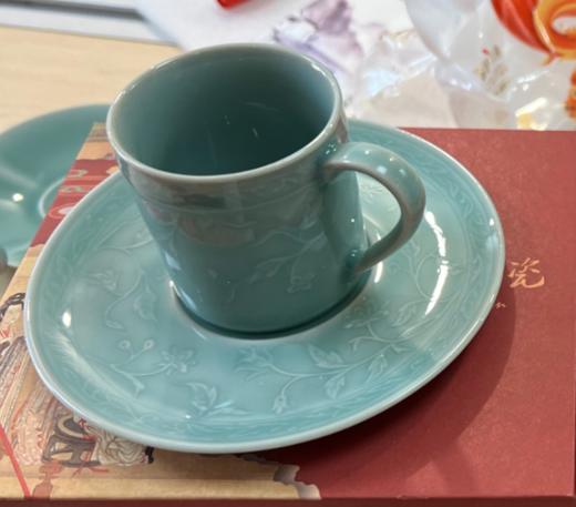 花蔓Expresso咖啡杯 天青 商品图0