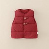 婴儿红色新年轻薄羽绒马甲白鸭绒2025冬季a类新款保暖儿童衣服 商品缩略图0