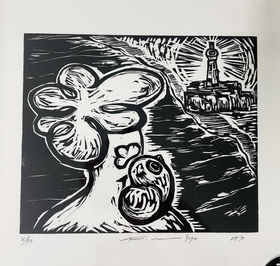 锦江丨开雾丨海边灯塔