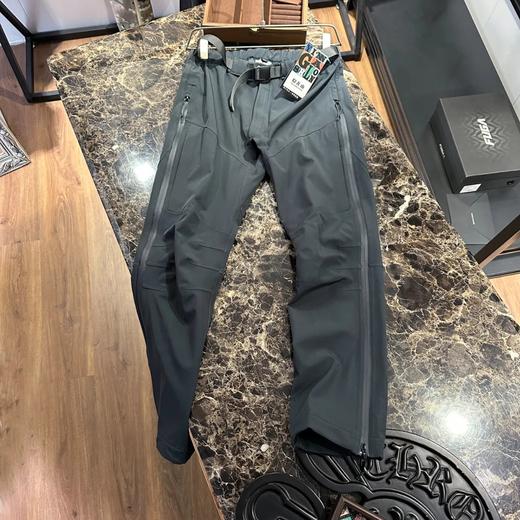 全压胶软壳冲锋裤 防风霜雨雪软壳加绒滑雪裤 商品图4