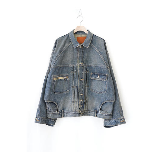 DAIRIKU "Inception" Vintage Washed Denim复古水洗牛仔夹克外套 商品图4