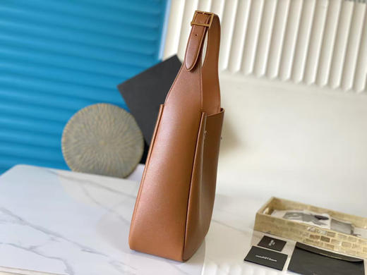 杨树林 hobo腋下包大号焦糖色 商品图1