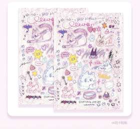 锦江丨马老毛子丨A6咕卡贴纸