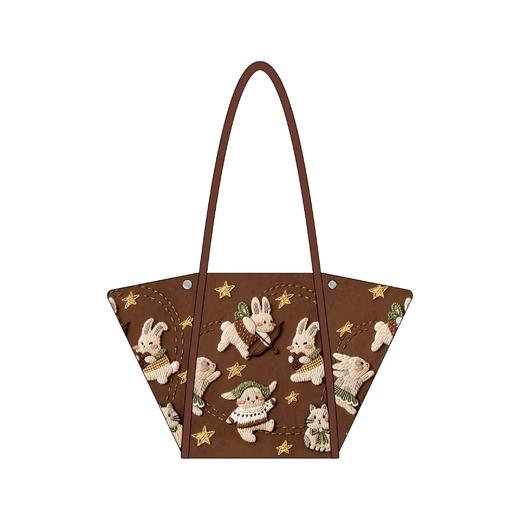 【JACOPONNUS元宝托特包】2026年新款马上好运帆布包托特包 百搭文艺女生单肩包 时尚通勤 ZXT 商品图8