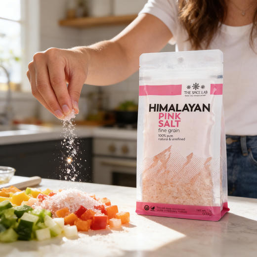 The Spice Lab, 喜马拉雅粉红盐，细粒 453g 商品图2