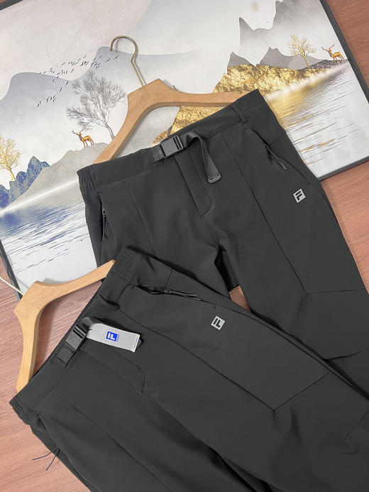 飞乐GTX软壳腰带裤防风加绒保暖透气户外运动徒步情侣款冲锋裤 商品图3