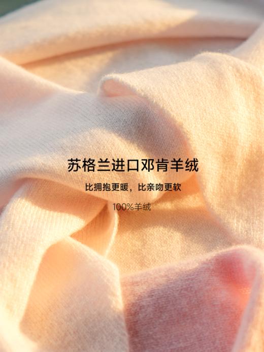 28支苏格兰进口邓肯羊绒三角巾ACF3SAF117【不参与卡券优惠】 商品图5