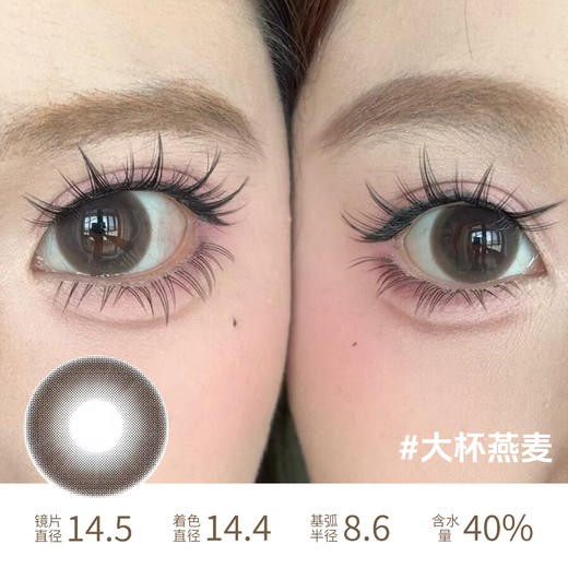 hancon 日抛燕麦可可浓情黑巧栗子可可大杯燕麦圆嘟嘟雾面雪山晋江女主 商品图4