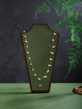 子佩集【荆棘缪斯】银S925珍珠项链【SGN0630002】4*8mm珠巴洛克2512