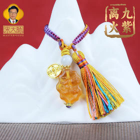 宋韶光大师2026马年吉祥物九紫离火元宝结手牌版包挂挂件礼品