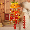 【DIY风铃装饰 赠详细视频教程】柿柿如意风铃灯扭扭棒 手工编织DIY材料包 挂饰中秋节灯笼装饰礼物 商品缩略图0
