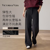 VICTORIA&VERA 加绒牛仔裤/加绒直筒长裤 商品缩略图6