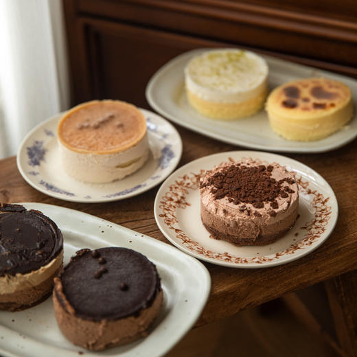 梦仲瑶小金罐蛋糕 100g/罐 生巧巧克力慕斯/阿华田/青柠芝士/软心巴斯克/提拉米苏/大红袍 6种口味 商品图5