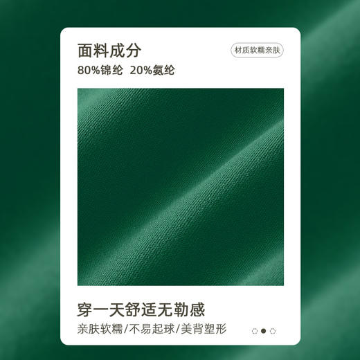 跃牌【轻匀系列】裸感夏季无T瑜伽裤女高腰收腹健身短裤7003 商品图3