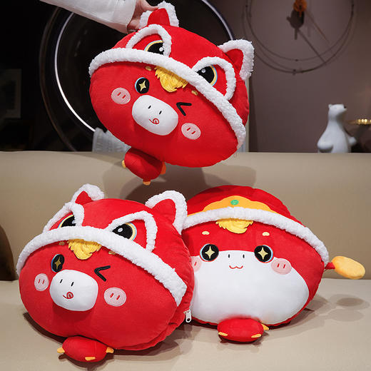 【品牌直发】加倍生活 醒狮小马驹三用抱枕 马年限定系列 年货节焕新 商品图6