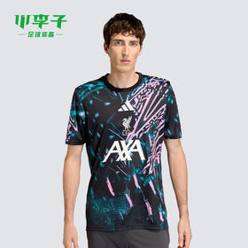 小李子ADIDAS阿迪达斯利物浦球迷版热身短袖训练服成人男KB1447