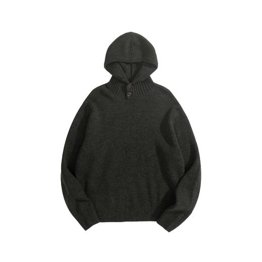 男款连帽羊毛针织衫毛衣hu013 商品图0