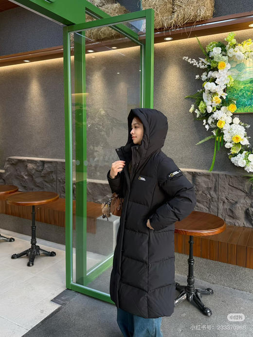 【秒杀价已调 直接拍】国家地理 女款极寒 鹅绒 长款羽绒服 商品图13