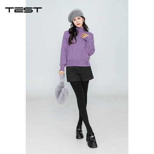 冬上新时尚气质优雅柔软舒适毛衣1254141 商品图1