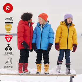 芬兰reima2024冬季新款男女儿童大童拒水防滑抓绒保暖雪地靴