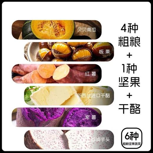 【1件起全国包邮】五谷丰登馒头有料杂粮馒头（120g*5个） 商品图3