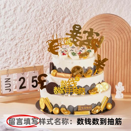 【甄选动物奶油】12+10+8英寸水果生日蛋糕，9选1 商品图8