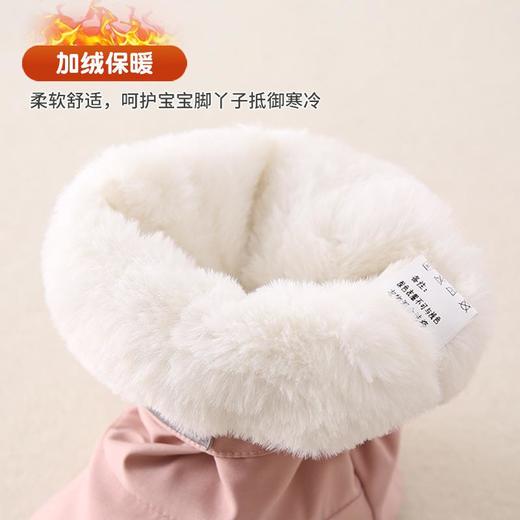 儿童防水棉鞋跨境欧美冬季宝宝鞋袜二合一加绒婴儿鞋子童鞋婴儿鞋 商品图2