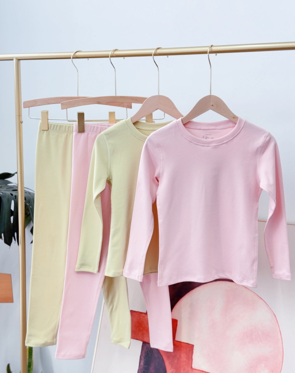 MILOFISH米乐鱼.儿童秋衣男女款秋冬保暖内衣套装