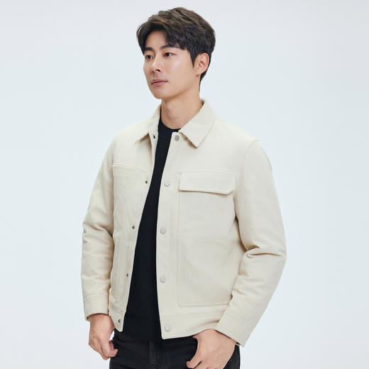 【门店同款&鸭绒】圣得西2025年冬季男士挺括有型翻领羽绒服 
 商品图1