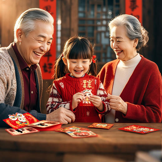 【马年限定红包18个装】2026新款马年红包过年春节创意卡通新年仪式感压岁钱包拜年利是封 商品图2