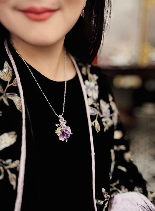 限量！！九紫离火艺术珠宝能量水晶系列----天然紫水晶、黄水晶、托帕臻品，奢级黄金镶嵌级珠宝VS黄金精镶、胸针吊坠两用、耳钉耳环、戒指应有尽有！925银镶，随身聚满能&量，吉耀相伴 商品图3