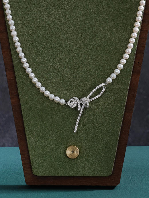 子佩集【佳人玫瑰】珍珠项链【MLTL001】3mm珠玫瑰花朵2512 商品图2