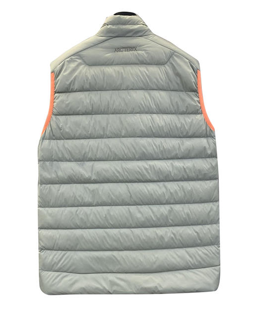 中性款刺绣薄款立领羽绒马甲背心lv003 商品图1