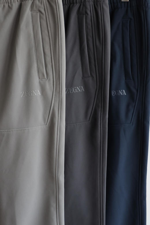 杰尼 秋冬抓绒加厚软壳防水户外运动休闲裤 WK849 商品图4