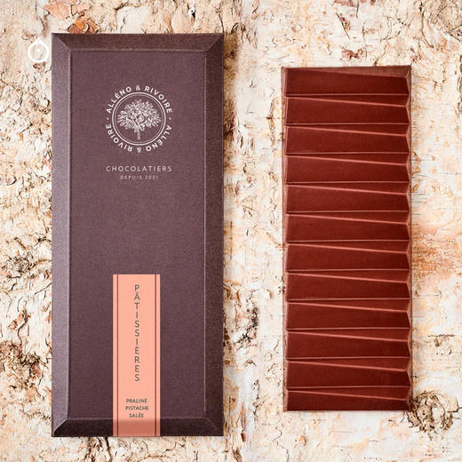 企鹅市集|法国ALLENO & RIVOIRE 风味夹心巧克力条/开心果排块 米其林三星主厨 商品图9