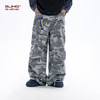 BJHG不计后果复古迷彩工装裤男冬季新款美式做旧宽松伞兵休闲裤女 商品缩略图2