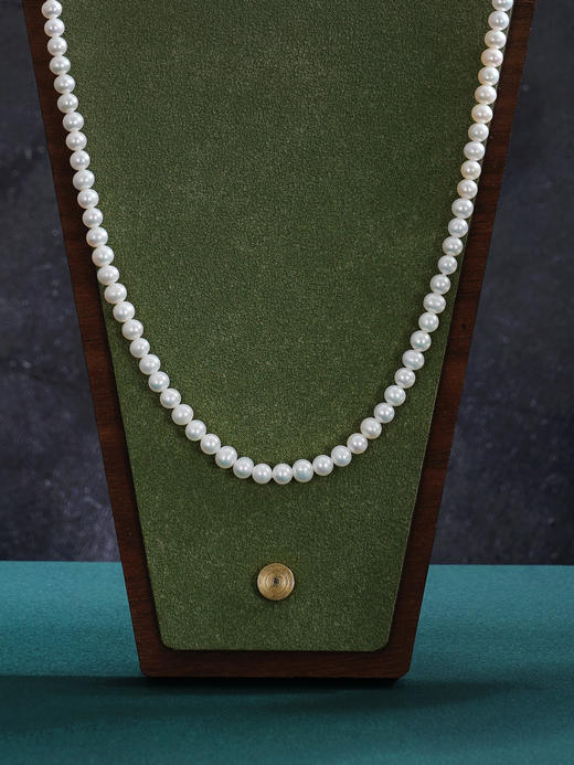 子佩集【爱意珍藏】珍珠毛衣链【XXMYL004】4mm小珠爱心扣2512 商品图2