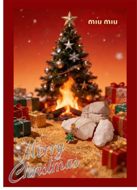 贸易公司订单！miu圣诞系列 许愿树锁骨链! 商品图3
