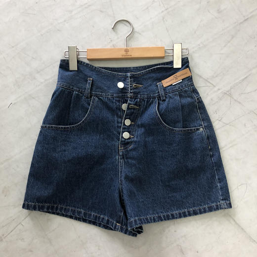 【直播专供款】ENJOY夏季四粒扣牛仔短裤 142176571 商品图0