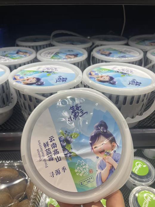 周六取货：【寻源季云南高山鲜蓝莓】一篮净重500克左右，新鲜，甜度高，汁水饱满，果肉细腻。 商品图7