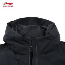 李宁男子荣耀运动休闲中长款羽绒服外套AYMV603 商品图6