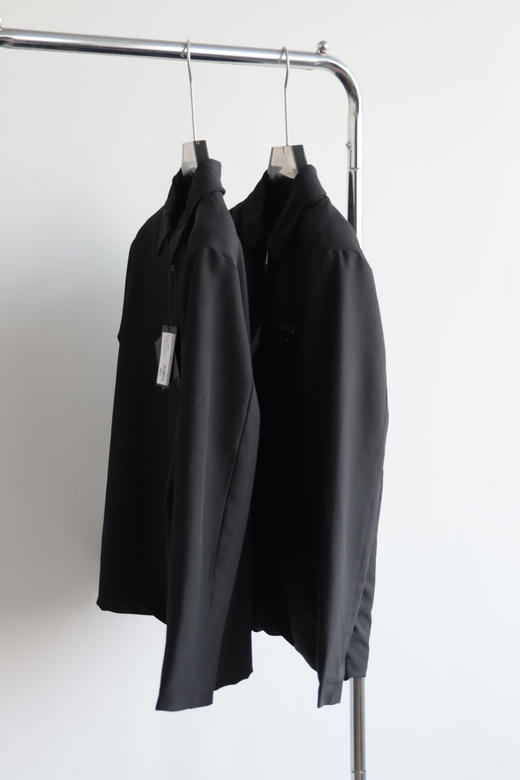 P.R.D 特殊面料黑色行政薄棉衣夹克 WT946 商品图4