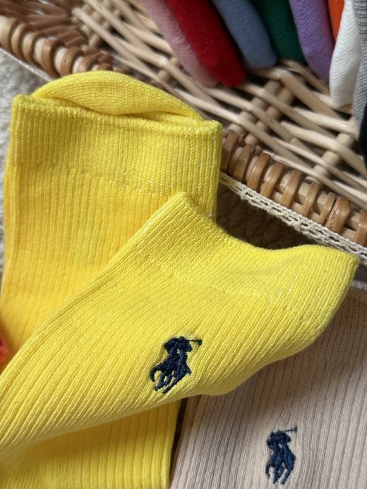 点此购买 拉夫劳伦女士经典小马多巴胺彩色棉袜 xj 338086 商品图9