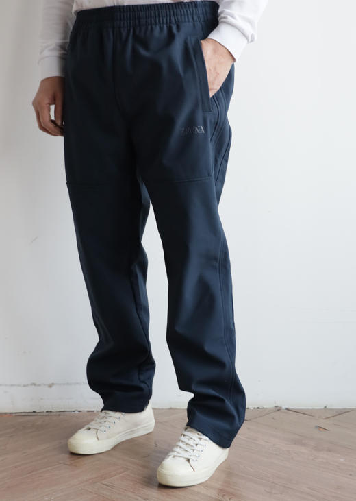 杰尼 秋冬抓绒加厚软壳防水户外运动休闲裤 WK849 商品图2