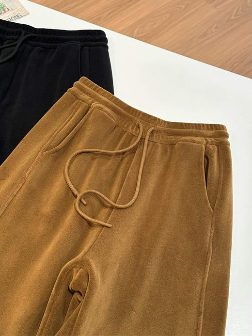 外贸原单 六色摇粒绒束口休闲卫裤121107 商品图8