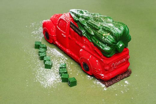 复古红皮大卡车 商品图2